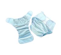 BESPORTBLE 2 Pièces Couvre-couches Garçon Fille Respirant Maille Élastique Culotte Réutilisable Fraîcheur Été Protection Contre Les Fuites Né Mois