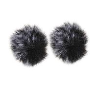 BESPORTBLE 2 pièces Couvre Microphone Vent Bonnette Protectrice pour Enregistrement et Streaming Compatible Plupart des Microphones de Bruit et Protection les Impuretés pour Bureau Scène et