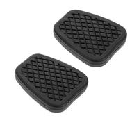 BESPORTBLE 2 pièces Couvre-pédales Voiture Caoutchouc Antidérapant pour Frein et Embrayage et Confortable Compatible - Remplacement Facile et Ajustement Sécurisé