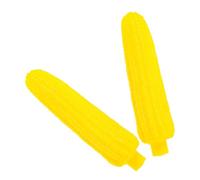 BESPORTBLE 2 Pièces de maïs Qui Sonne Bonbon Asiatique Costume de maïs Nourriture gommeuse Portable pour Chiot Jouets stimulants pour Chiots récréation de Chiot Vinyle Yellow