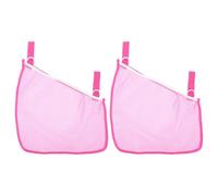 BESPORTBLE 2 pièces de Rangement Latéral pour Poussette Lot de Maille Imperméables pour Poussettes Organiseur Pratique pour Accessoires de Rose