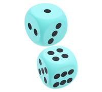 BESPORTBLE 2 Pièces Dés Éducatifs Eva Grand de Jeu pour Activités Fêtes et Apprentissage