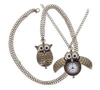 BESPORTBLE 2 Pièces Design Rétro Mécanisme à Quartz Pendentif Élégant et Durable