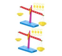 BESPORTBLE 2 Pièces Éducatif à Levier pour Garçon Fille Kit Expérimentation Scientifique DIY pour Éducation Stem Apprentissage Mathématique pour École et Maison