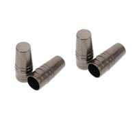 BESPORTBLE 2 Pièces Embouts De Parapluie en Métal Remplacement 9mm - Protecteurs De Pointe pour Canne De Marche Et Parapluie - Accessoires Pratiques Et Durables
