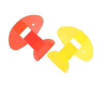 BESPORTBLE 2 Pièces Flûte Nasale Garçon Fille Plastique Entraînement Souffle et Contrôle Gorge Sifflet Musical Portable pour Apprentissage et Respiration