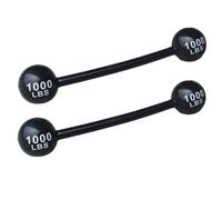 BESPORTBLE 2 pièces Haltères Gonflables Épaissis pour Garçon Fille Sportif Résistant pour Garçon et Fille Accessoires de Fête et Jeu de Rôle Éducatif