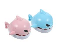 BESPORTBLE 2 Pièces Jeu de Dents Requin Porte-clés Doigt Interactif pour Garçon Fille Jeu de Morsure Amusant Cadeau Fête Couleur Aléatoire Couleur Aléatoire