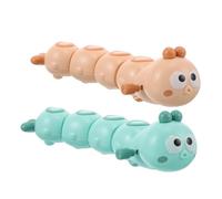 BESPORTBLE 2 Pièces Jouets à Remonter Jouets Interactifs de Chenille Qui Sautent et Marchent pour Garçon Fille Jeux Anniversaire et Prix pour Garçon Fille Développement des Compétences