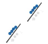 BESPORTBLE 2 Pièces Kit Entraînement Hélicoptère Rc Bleu avec Support Choc Fibre de Protection Atterrissage Facile à Installer pour Débutants et Experts