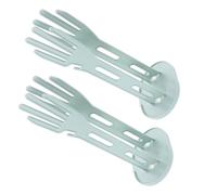 BESPORTBLE 2 Pièces Kitchen Glove Holder with Drain Base Drying Rack for Dish Gloves and Cleaning Rags Easy Installation Optimized Airflow for Faster Drying Space-Saving Kitchen Organizer