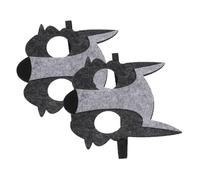 BESPORTBLE 2 Pièces Masque Animal Carton pour Garçon Fille Déguisement de Fête pour Activités Familiales et Théâtrales