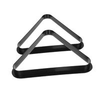 BESPORTBLE 2 pièces Mini Triangle de Billard pour Garçon Fille Accessoire Robuste et Simple Dutilisation Rack Compact Compatible Débutants pour Compétences Pool