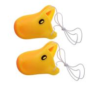 BESPORTBLE 2 pièces Nez Canard Latex pour Fête Carnaval Halloween Déguisement Garçon Fille Adulte Confortable