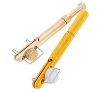 BESPORTBLE 2 Pièces Outil de Nouage pour Hameçons Aluminium et Compact et Dispositif Manuel Robuste pour Extérieur Facilitant Nœuds Lignes et Leurres pour Débutants et Amateurs