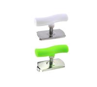 BESPORTBLE 2 pièces Ouvre-bocal et Bouteille Anti-dérapant Acier Inoxydable Blanc et Vert Économie Effort pour Cuisine et Pique- Adapté