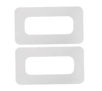 BESPORTBLE 2 Pièces Paddleboard Fin Base Protector Stickers Inflatable Sup Fin Edge Tape for Surfboard and Kayak Hydrodynamic Replacement Decal with Firm Hold and Optimized Flow