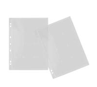 BESPORTBLE 2 Pièces Pages Transparentes pour Collectionneurs de Pièces de Monnaie en Acrylique Léger 24 Pochettes, pour Voyages et Présentations Élégantes