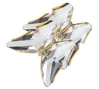 BESPORTBLE 2 Pièces Patchs Appliqués Décoratifs En Cristal Pour Chaussures Et Vêtements Accessoires De Couture Éclatants Décors Cristal Pour Sacs Et Jeans