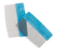 BESPORTBLE 2 pièces Peigne pour Crin Archet de Violon et Erhu Outil de Luthier Fer et Plastique Lot de Accessoire Pratique pour Entretien des Cordes