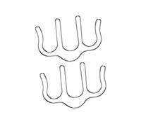 BESPORTBLE 2 pièces Pince Partition Musique Métal Moulée Clip Notes Musique Creux Support Pages Partitions Piano et Pratique Argenté