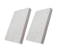 BESPORTBLE 2 pièces Planche de Limage pour Petits Animaux Surface Pierre Minérale Rugueuse Accessoire Cage Lapin Coussin Griffes pour Soins Naturels des Ongles et Dents