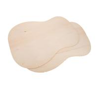 BESPORTBLE 2 pièces Plaques de Tête de Guitare Bois Massif Panneaux de Réparation pour Luthiers Outils pour Guitare DIY Panneaux Stables et Durables pour Amélioration Sonore et Esthétique
