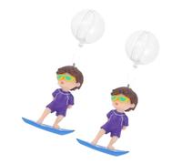 BESPORTBLE 2 Pièces Plongeur D'aquarium Décoration De Bulles Voiture De Sortie d'air Séchoir Extérieur Décoration De Figurines Décorations D'aquarium Séchoir à Amortisseur Sèche-Tuyau Résine