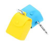 BESPORTBLE 2 Pièces Pochette de Rangement Silicone pour Écouteurs Étui Crochet Suspendu Sac