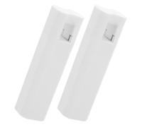BESPORTBLE 2 Pièces Poignée Pendante Carrée Blanche pour Cordon de Store, Plastique et