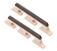 BESPORTBLE 2 Pièces Pont Banjo Bois de Accessoire Professionnel de Remplacement pour Banjo Cordes Durable et Pratique pour Du