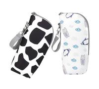 BESPORTBLE 2 Pièces Portable pour Biberons de Rangement et Chauffe Biberon Voyage Isolation Thermique Résistante Oxford Étanche et Accessoire Pratique pour Parents