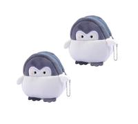 BESPORTBLE 2 pièces Porte-Monnaie Peluche Mignon Mini Pochette Rangement Sac Petit Format pour Femmes et Durable pour Voyages et Sorties 2pcs