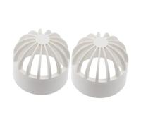 BESPORTBLE 2 Pièces PVC Permeable Cover for Aquarium Fish Tank Seafood Overflow Filter Screen Plastic Water Fittings Internal Diameter