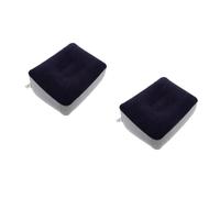 BESPORTBLE 2 Pièces Repose Gonflable Portable pour Voyage Avion et Train Coussin de Confort et Facile à Gonfler Accessoire Compact pour Bureau et Maison