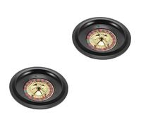 BESPORTBLE 2 Pièces Roue de Poker Rotative pour Jeux de Table Accessoire de Fête Robuste et Jeu de Roulette Russe pour Soirée Poker