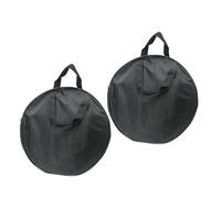 BESPORTBLE 2 Pièces Sac Étanche pour Tambour Oxford avec Poignée Protection Antichoc pour Pads de Batterie Lot Rangement pour Percussion