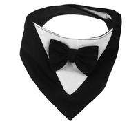 BESPORTBLE 2 Pièces Serviette Triangulaire pour Animaux De Compagnie Vêtements De Cou pour Chien Bandana Triangulaire pour Chiens Bandanas pour Chiots Fête De Chien Bandana Triangulaire