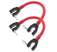 BESPORTBLE 2 Pièces Ski Training Aid Lightweight Ski Tip Connector for Beginners Easy Control and Basic Turning Teaching Couleur Aléatoire