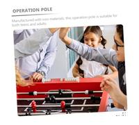 BESPORTBLE 2 Pièces Soccer Machine Part Table Soccer Rod Replacement for Football Table Metal Handle Comfortable Grip Easy Assembly