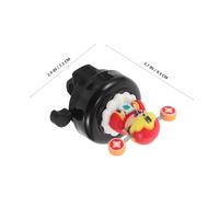 BESPORTBLE 2 Pièces Sonnette Garçon Fille Clair et Fort Design Cartoon Richesse Compatible Guidon VTT et Route Accessoires Cyclisme Amusants et Résistants Aux Intempéries