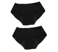 BESPORTBLE 2 Pièces Sous-vêtements Anti-fuite Couches Pour Adultes Sous-vêtements Étanches Pantalon D'urinoir Pour L'hôpital Lingette Pour Incontinence Black En Tissu