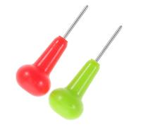 BESPORTBLE 2 pièces Stylo Braille Ergonomique Lot de Stylos à Points pour Écriture Précise et Apprentissage Braille Outil Pédagogique Adapté Aux Personnes Malvoyantes et Aveugles