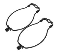 BESPORTBLE 2 Pièces Support D’abat-jour pour Lampes, Harpe 8 Pouces Métal | Compatibilité E26, avec Embout, Support Stable, Installation Simple, pour Lampadaires et Lampes de Table