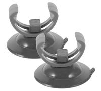 BESPORTBLE 2 Pièces Support De Lampe Aquatique Bol Dirigé Usine Chauffage Accessoires D'aquarium Support De Lumière D'aquarium Filtres Titulaire Réservoirs Rester Standard Grey Plastique