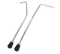 BESPORTBLE 2 pièces Support de Tom Drum Métal Accessoire Stable pour Instruments de Percussion Installation Simple et Ajustable pour Musiciens