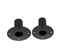 BESPORTBLE 2 pièces Support pour Haut Parleur Bases Fer Stables pour Enceintes Conception Pratique et Durable