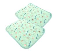 BESPORTBLE 2 Pièces Tampon d'urine de Chien Pipi de Chiot Lit pour Chien Pipi réutilisables Coussinets pour Chien Pipi lavables pour Chiens Tapis d'urine pour Chien Chiffon