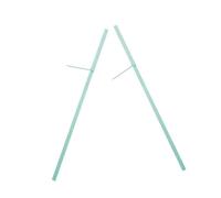 BESPORTBLE 2 Pièces Toise Murale pour Garçon Fille Règle de Mesure de Hauteur Décorative Amovible et Précise pour Suivre la des Garçon Fille la Chambre Couleur Bleue