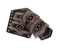 BESPORTBLE 2 pièces Vintage Arm Guards Set Adjustable Faux Leather Bracers for Men Women Medieval Style with Buckle Comfortable Snug Fit for Cosplay and Costume